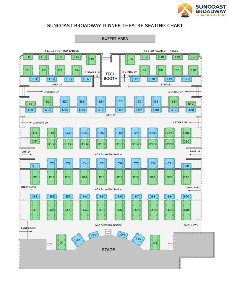 SBDT SEATING CHART